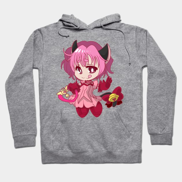 Tokyo Cat Cat Ichigo Hoodie by kelsmister